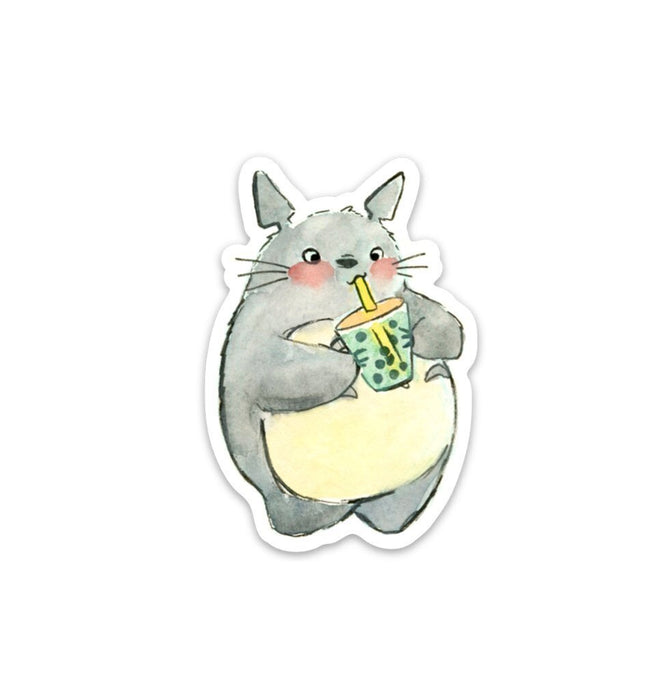 Boba Totoro Sticker