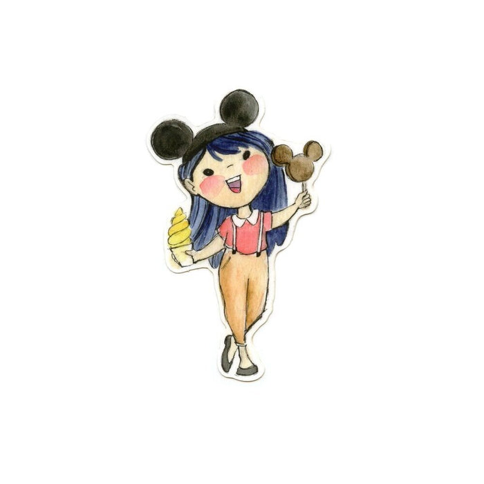 Disney Girl Sticker