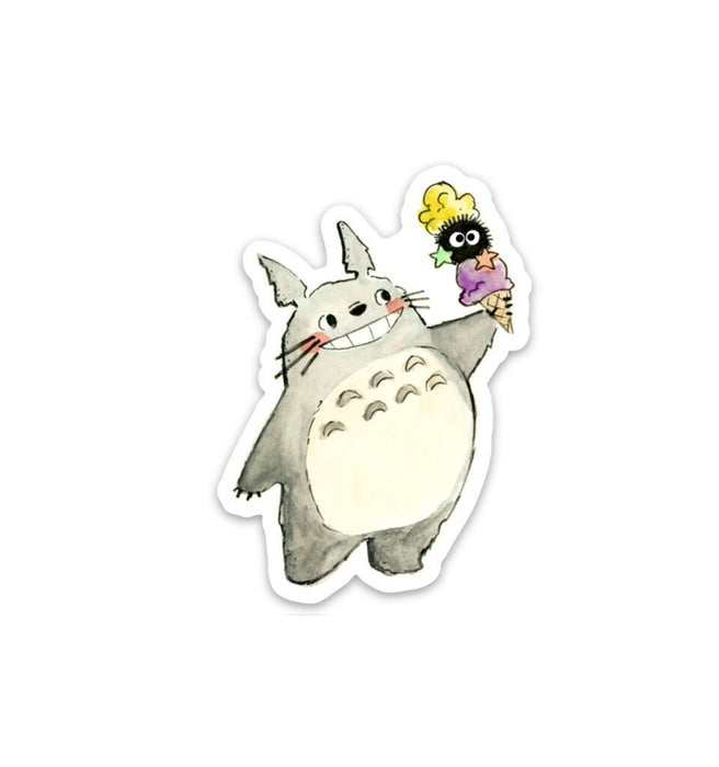 Ice Cream Totoro Sticker