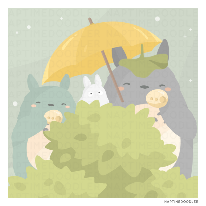 Totoro and Pals Sticker