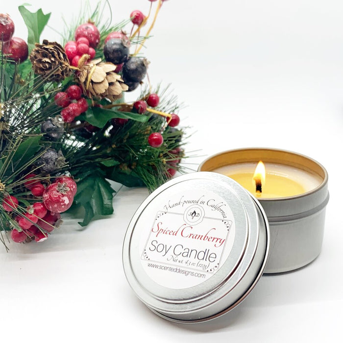 Travel Tin Soy Candle (Fall) (3 Types)