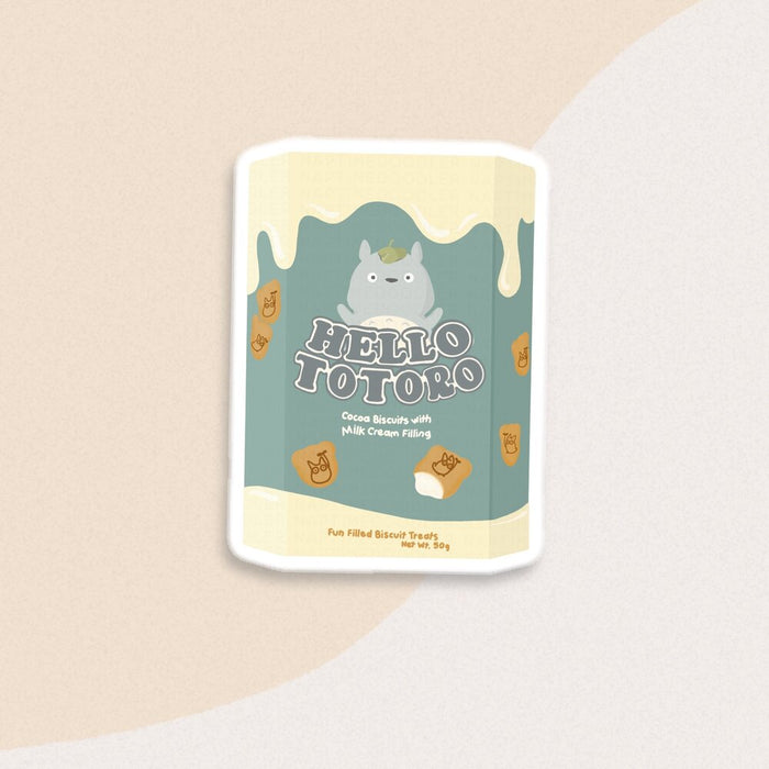 Totoro x Hello Panda Sticker | Naptime Doodler