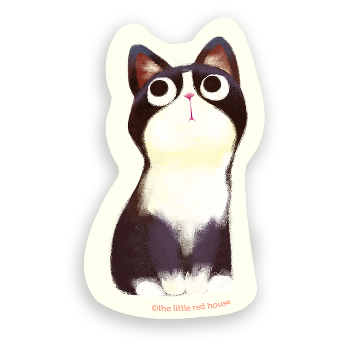 Tuxedo Cat Sticker