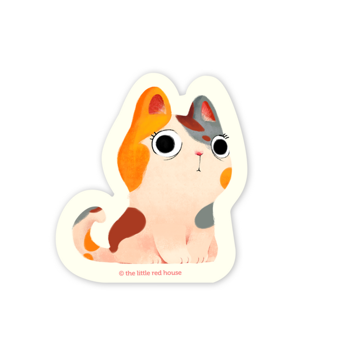 Calico Cat Sticker
