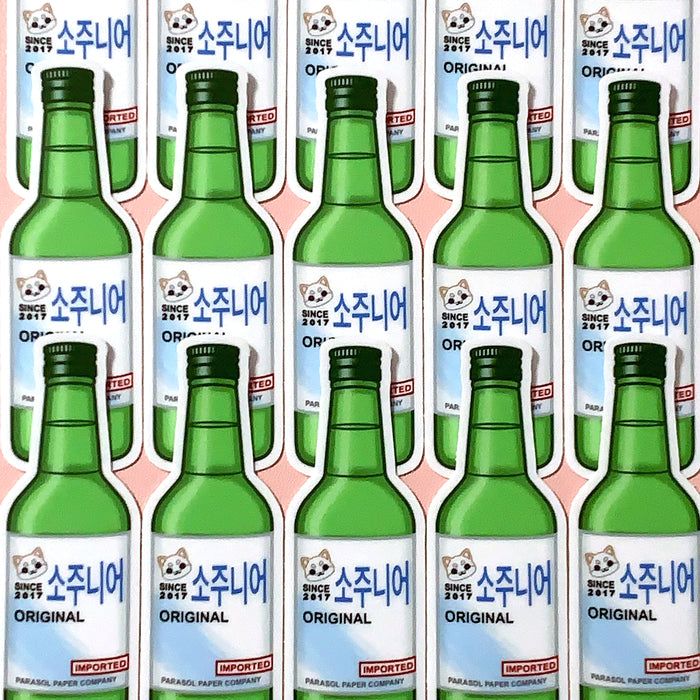 [WATERPROOF] Sojunior Original Soju Vinyl Sticker Decal