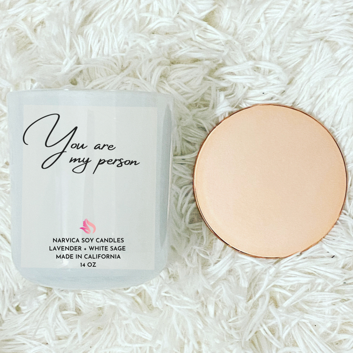 You Are My Person Soy Wax Candle (4 Types)