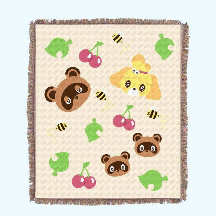 Racoon Picnic Blanket (Animal Crossing)