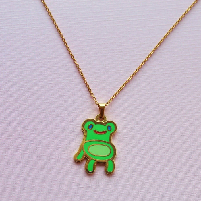 Froggy Chair Necklace (Animal Crossing)