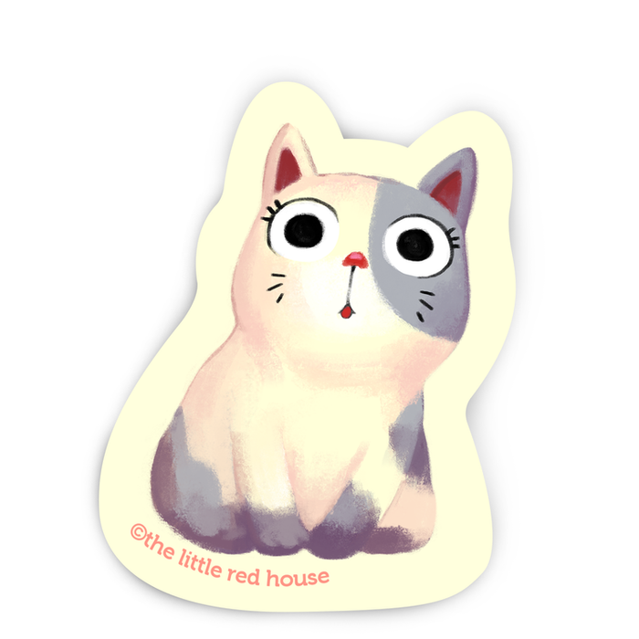 Chubby Cat Sticker