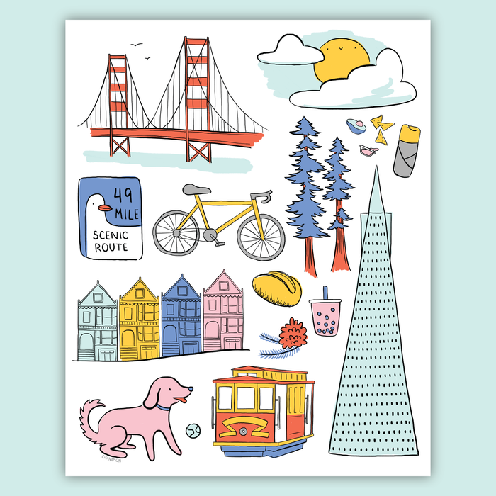 San Francisco City Print