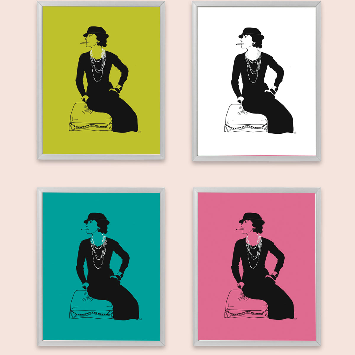 Coco Chanel print — San José Made