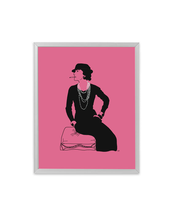 Coco Chanel print — San José Made - Main Image