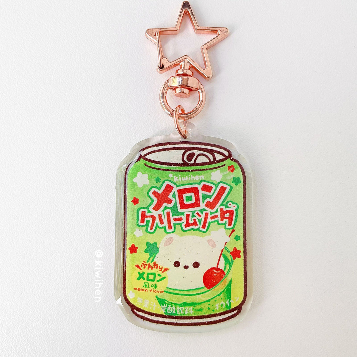 新品未使用のCREAM SODA アクセサリーセット Cream Soda Corgi Acrylic Charm — San José Made