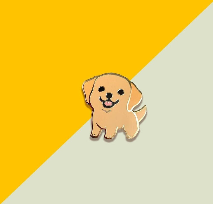 Labrador Pin (Cream)