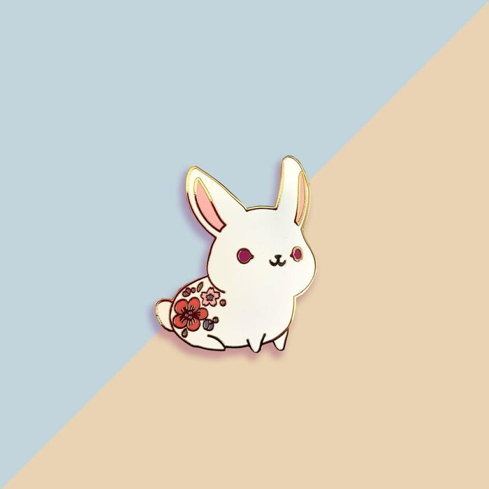 White Rabbit Pin