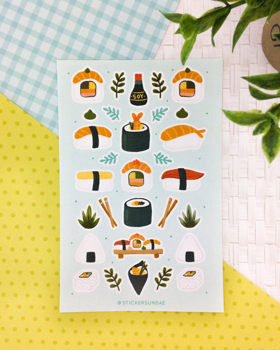 Sushi Sticker Sheet