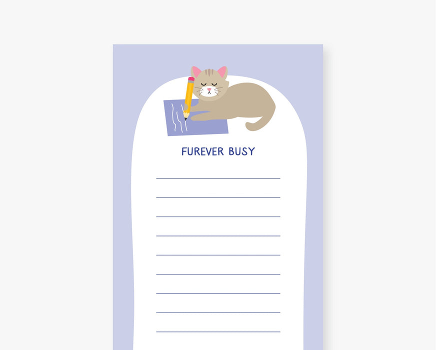 Furever Busy Notepad