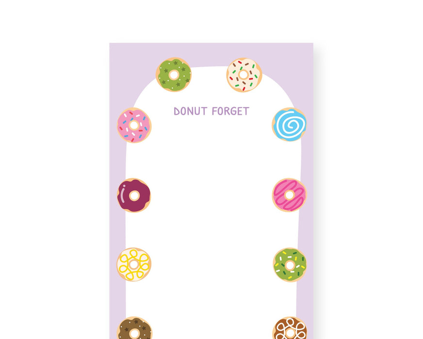 Donut Forget Notepad