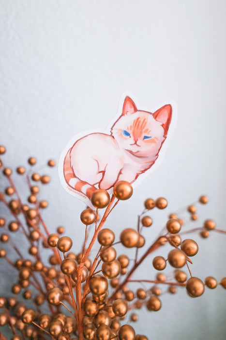 Flame Point Siamese Cat Sticker