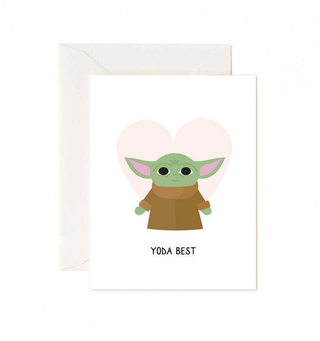 Yoda Best Greeting Card