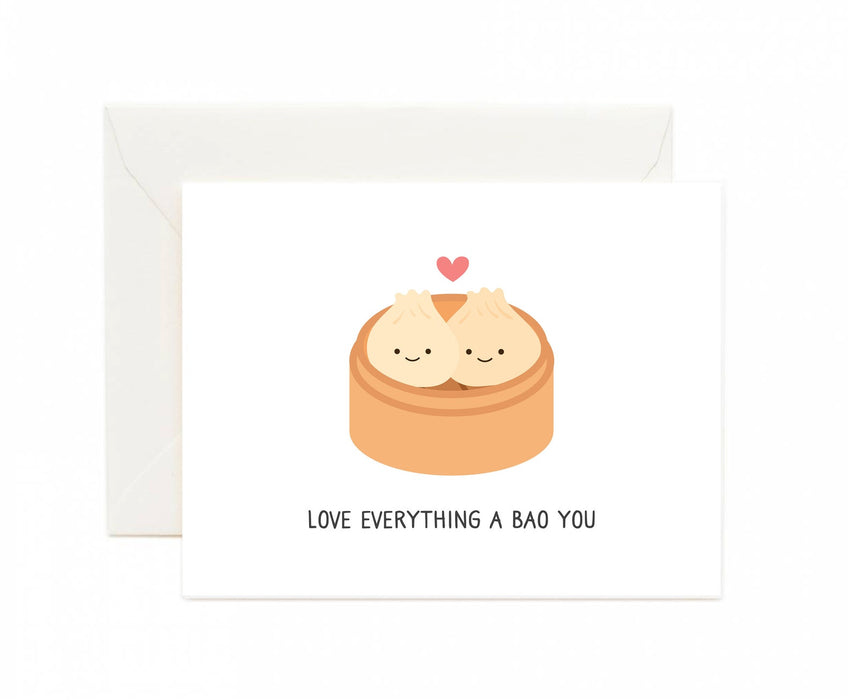 Love Everything a Bao You Greeting Card