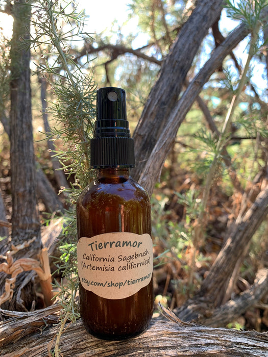 Pure California Sagebrush Spray - a little burst of wilderness - freshener for rooms, facemasks, cars, or your soul!