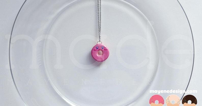 Kirby Donut Necklace