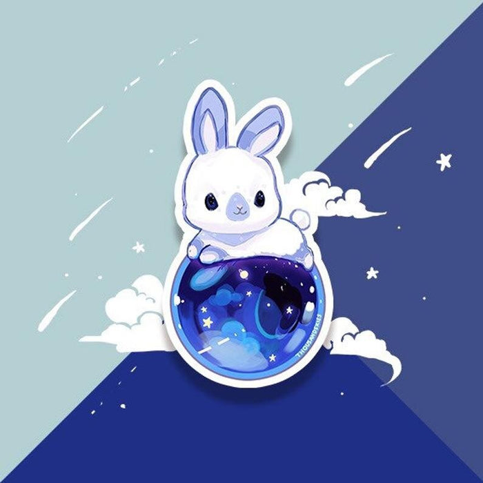 Holographic Bunny Universe Sticker