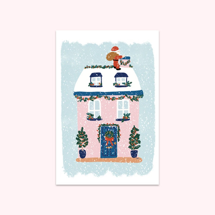House Holiday Greeting Card
