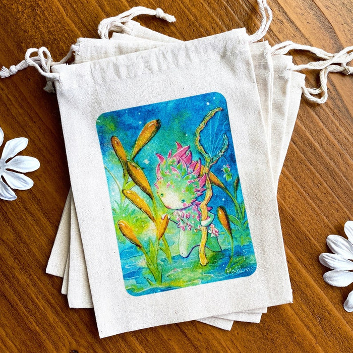 Canvas Drawstring Bags - Pukwudgie