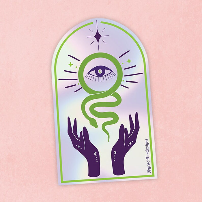 Mystic Snake Sticker