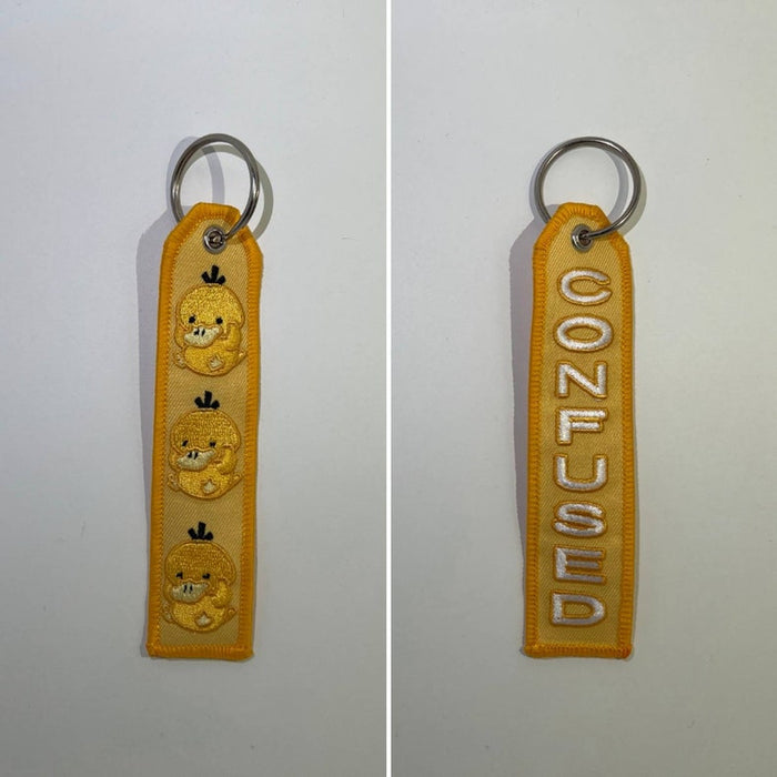 Embroidered Tag Keychains