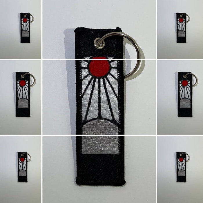 Embroidered Tag Keychains