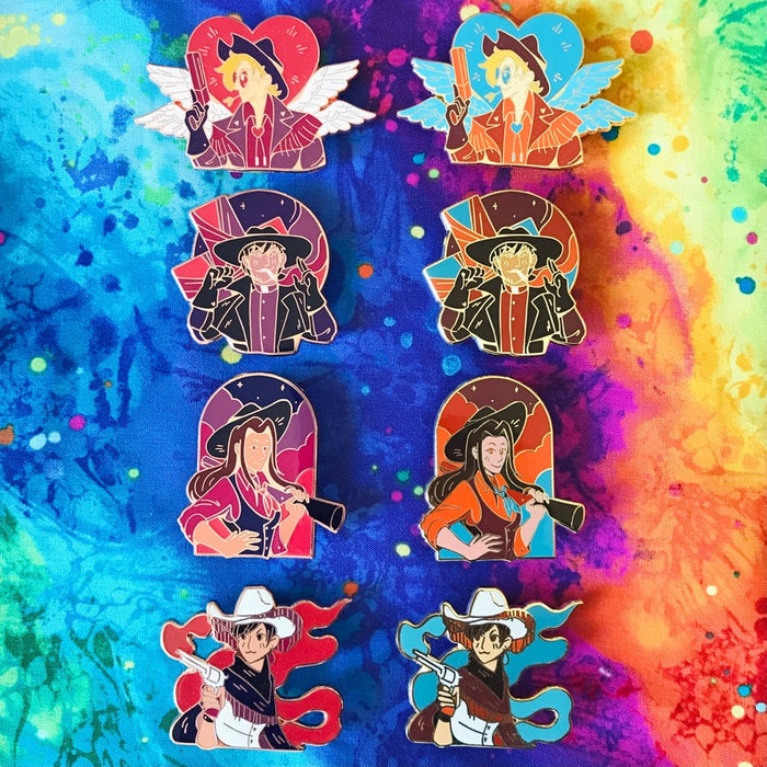 Trigun Cowboys Pins