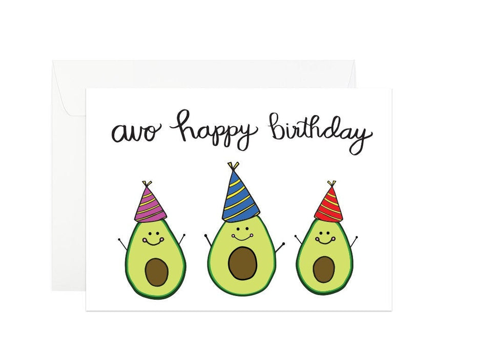 Avo Happy Birthday Card