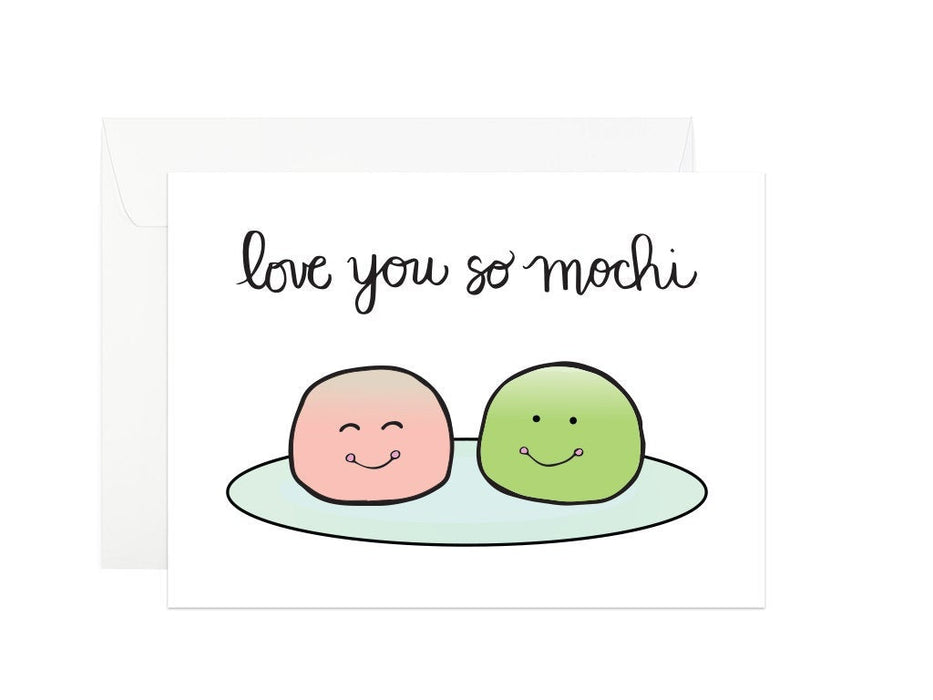 Love You So Mochi Card