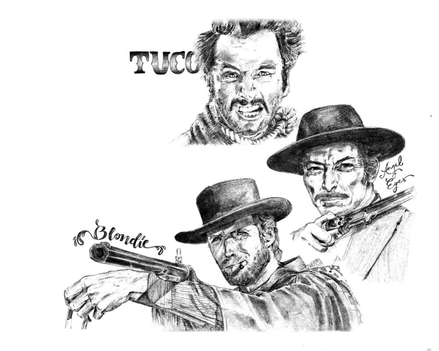 The Good, the Bad, and the Ugly Art Print