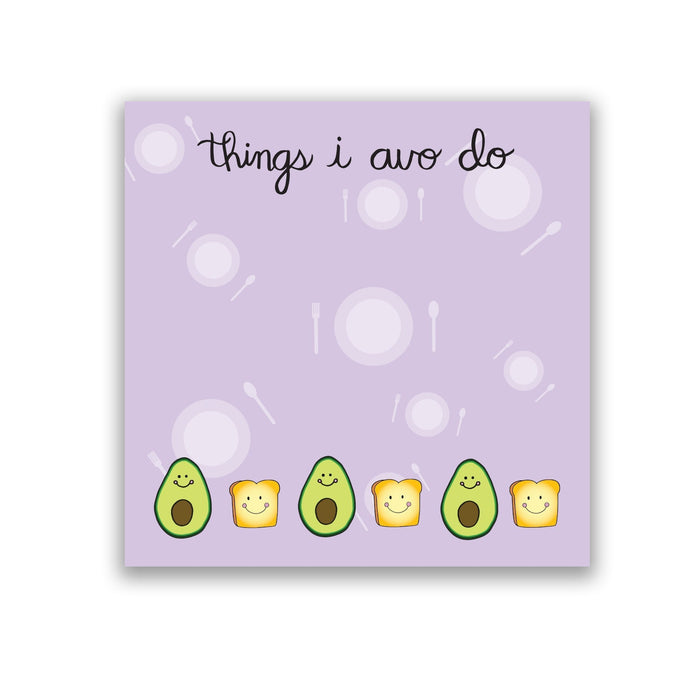 Avocado Sticky Notes