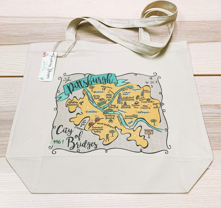 Pittsburgh City Tote