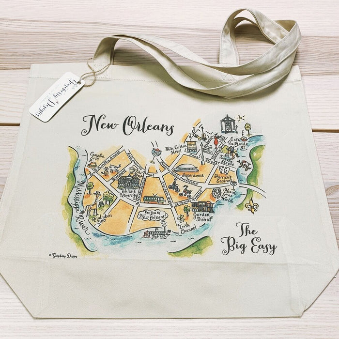 New Orleans City Tote