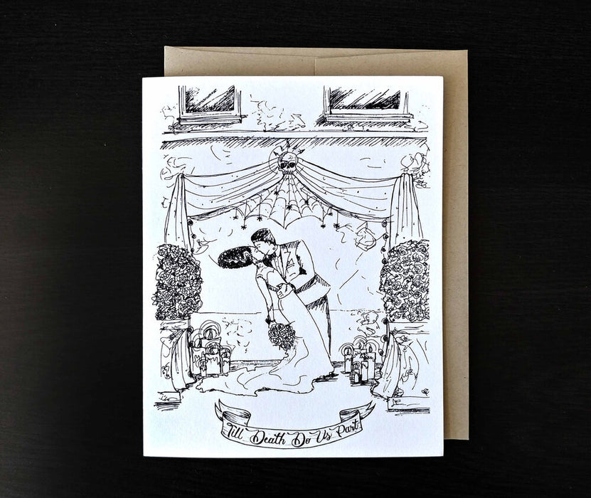 Frankenstein Wedding Card (Blank)