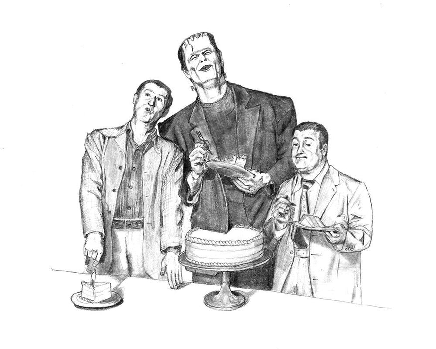 Abbott & Costello Meet Frankenstein Art Print