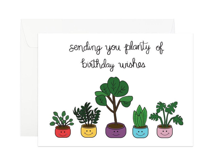Sending you Planty of Birthday Wishes Birthday Card