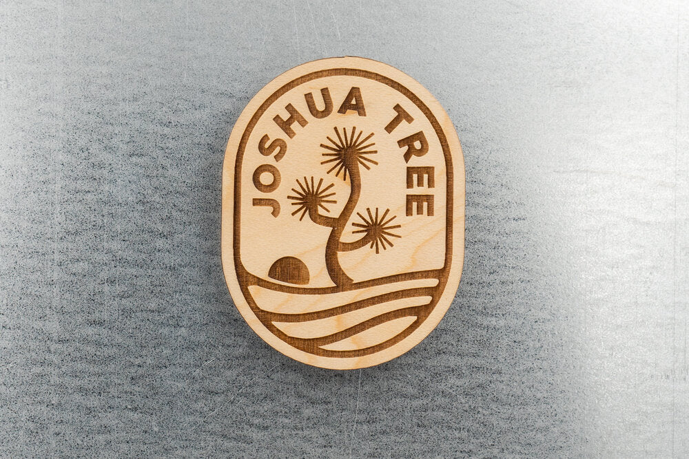 Joshua Tree National Park Wood Magnet