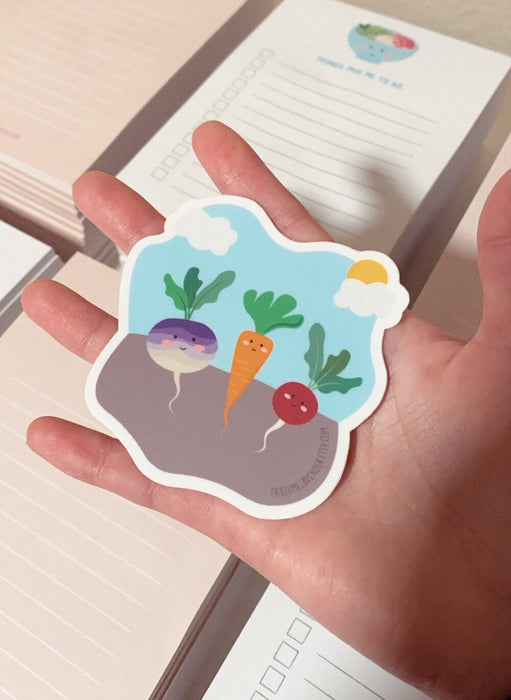Cute Veggie Sticker