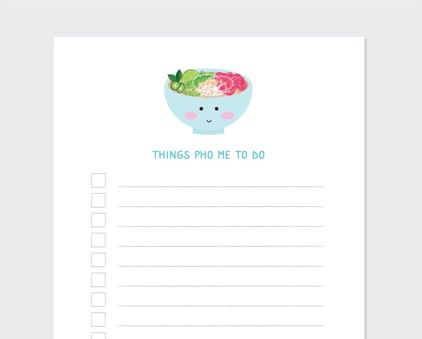 Things Pho Me To Do Notepad