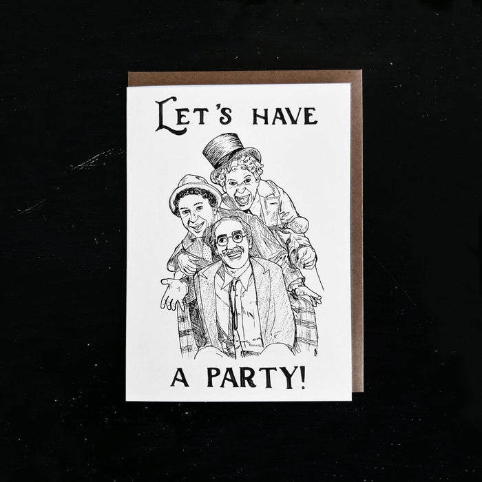 The Marx Brothers: Greeting Card (Blank)