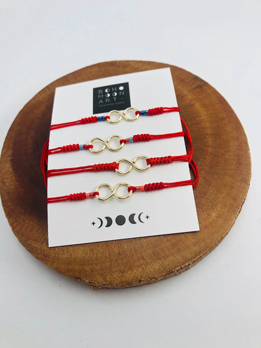 Friendship Bracelet // Macrame Bracelet // Handmade Bracelet // Infinity Bracelet