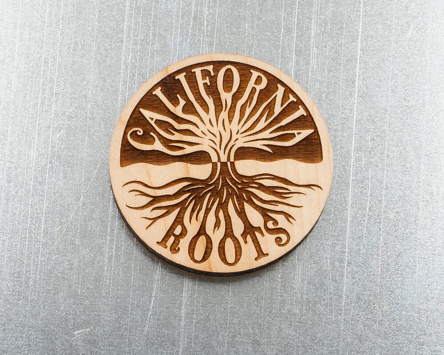 Cali Roots Design California Roots Magnet — San José Made