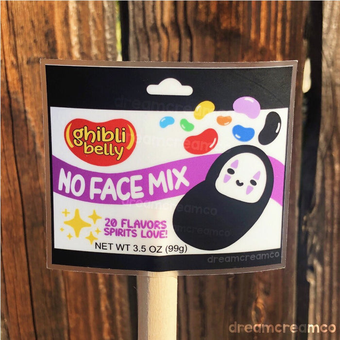 No Face Jelly Beans Sticker